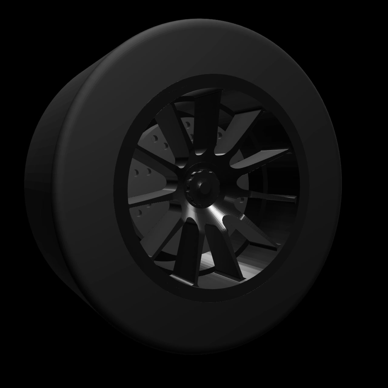 Felgeninlet-Set #1 | 11-Speichen Motorsport Design - Bild 2