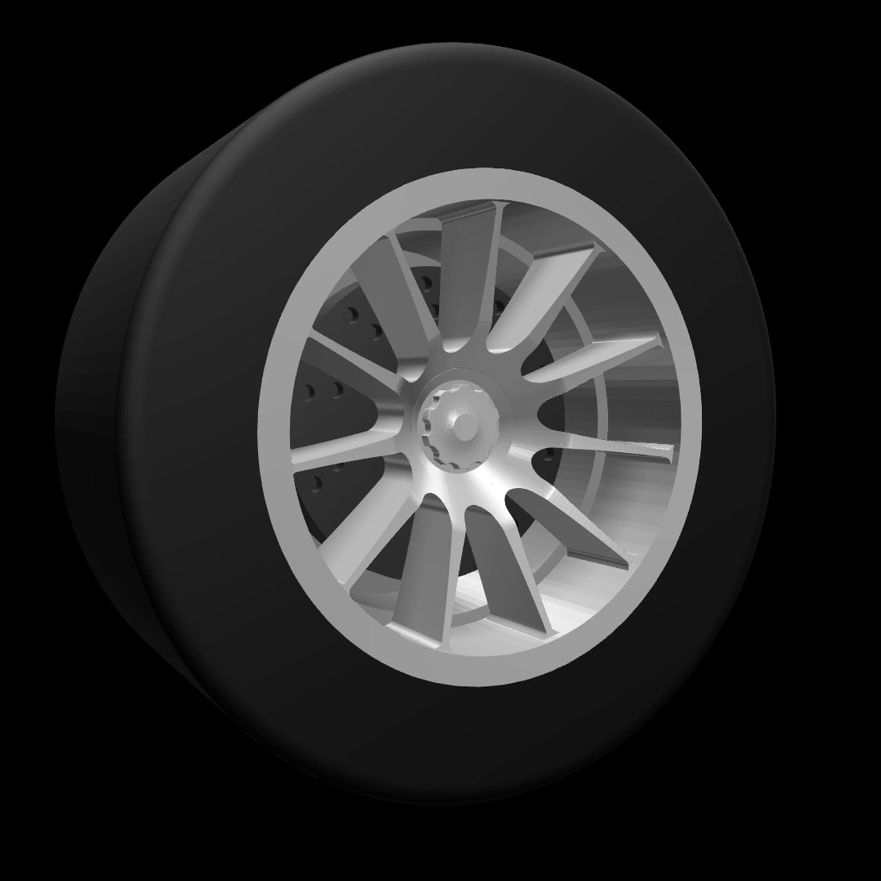 Felgeninlet-Set #1 | 11-Speichen Motorsport Design - Bild 5