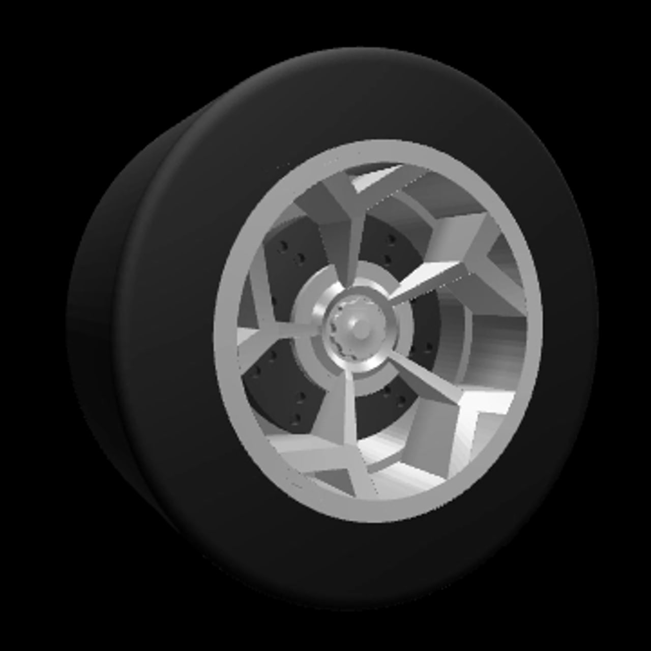 Felgeninlet-Set #2 | Futuristic Y-Geometry Hypercar Design - Bilderserie 1 Felgeninlet-Set #2 | Futuristic Y-Geometry Hypercar Design - Bilderserie 1