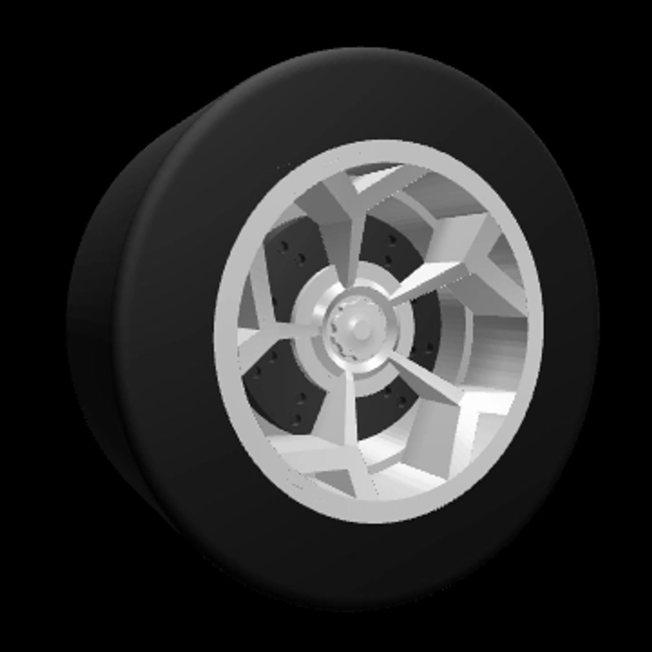 Felgeninlet-Set #2 | Futuristic Y-Geometry Hypercar Design - Bilderserie 1 Felgeninlet-Set #2 | Futuristic Y-Geometry Hypercar Design - Bilderserie 1